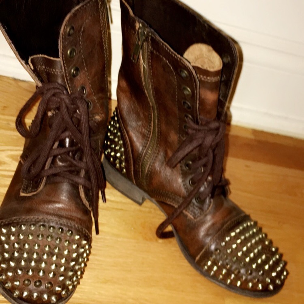 Steve Madden Combat Studded Boot - image 3
